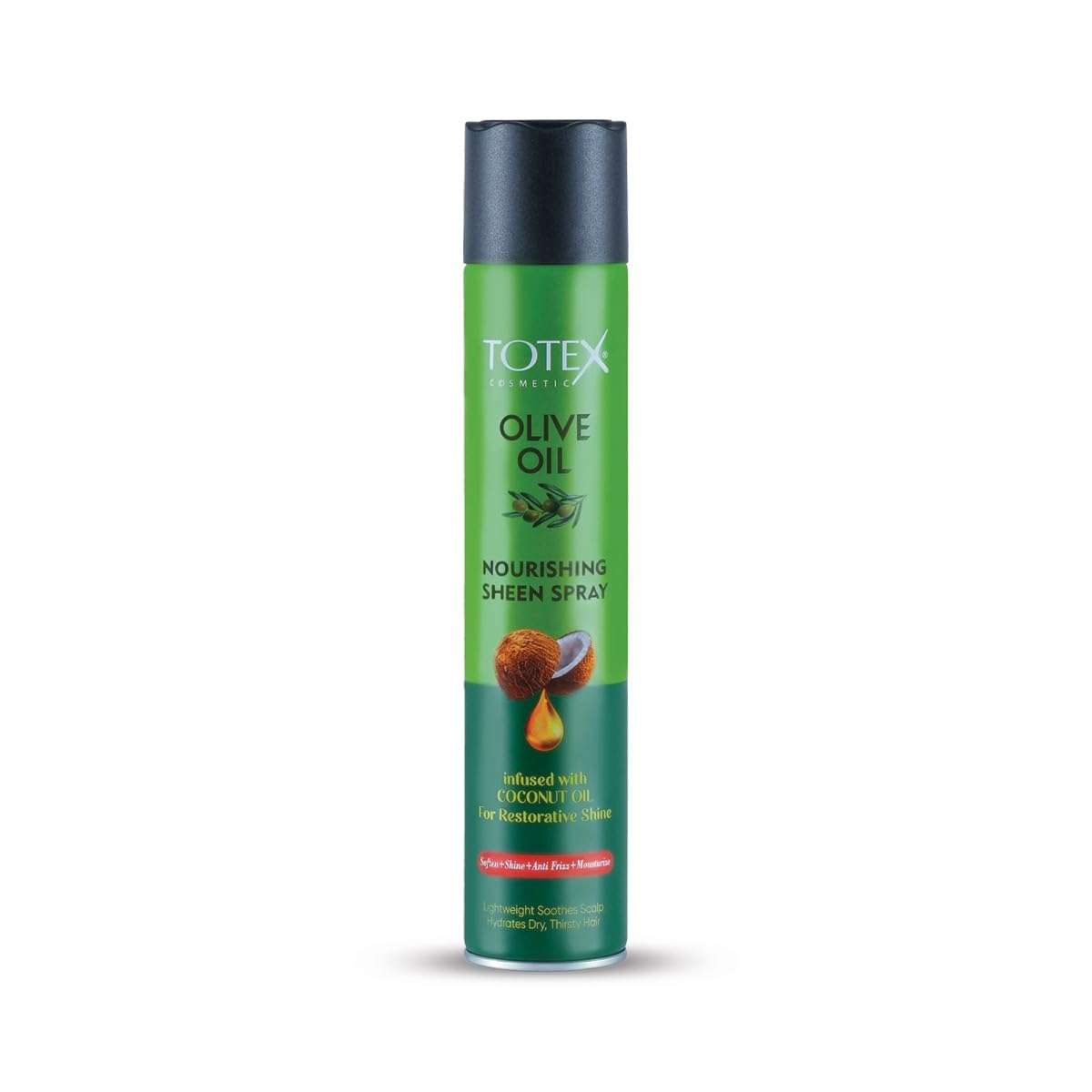 Totex Olive Oil Infused with Coconut Sheen Spray - 400ml