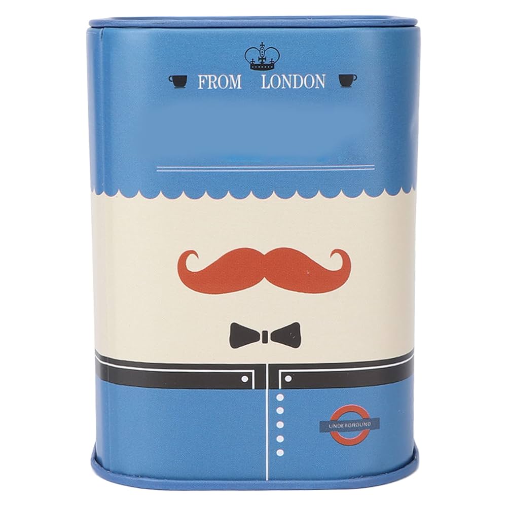 Disposable Razor Blade Tin Box - Blue