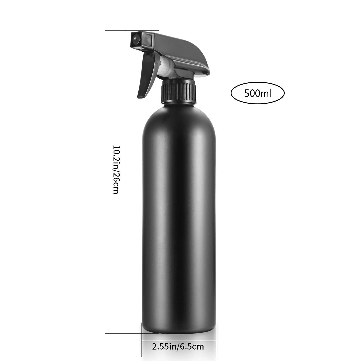 Professional Water Spray Bottle Black - 500ml