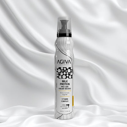 Agiva Milk Protein Therapy Pro Care Creamy Coconut Mousse | Volume & Curly | 200ml