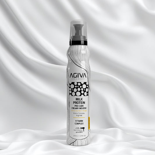 Agiva Milk Protein Therapy Pro Care Creamy Coconut Mousse | Volume & Curly | 200ml