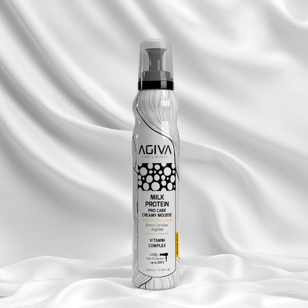 Agiva Milk Protein Therapy Pro Care Creamy Coconut Mousse | Volume & Curly | 200ml
