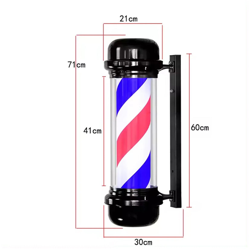 Barber LED Light Pole - Gold