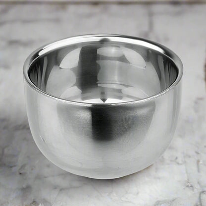 Metal Small Shaving Soap Bowl
