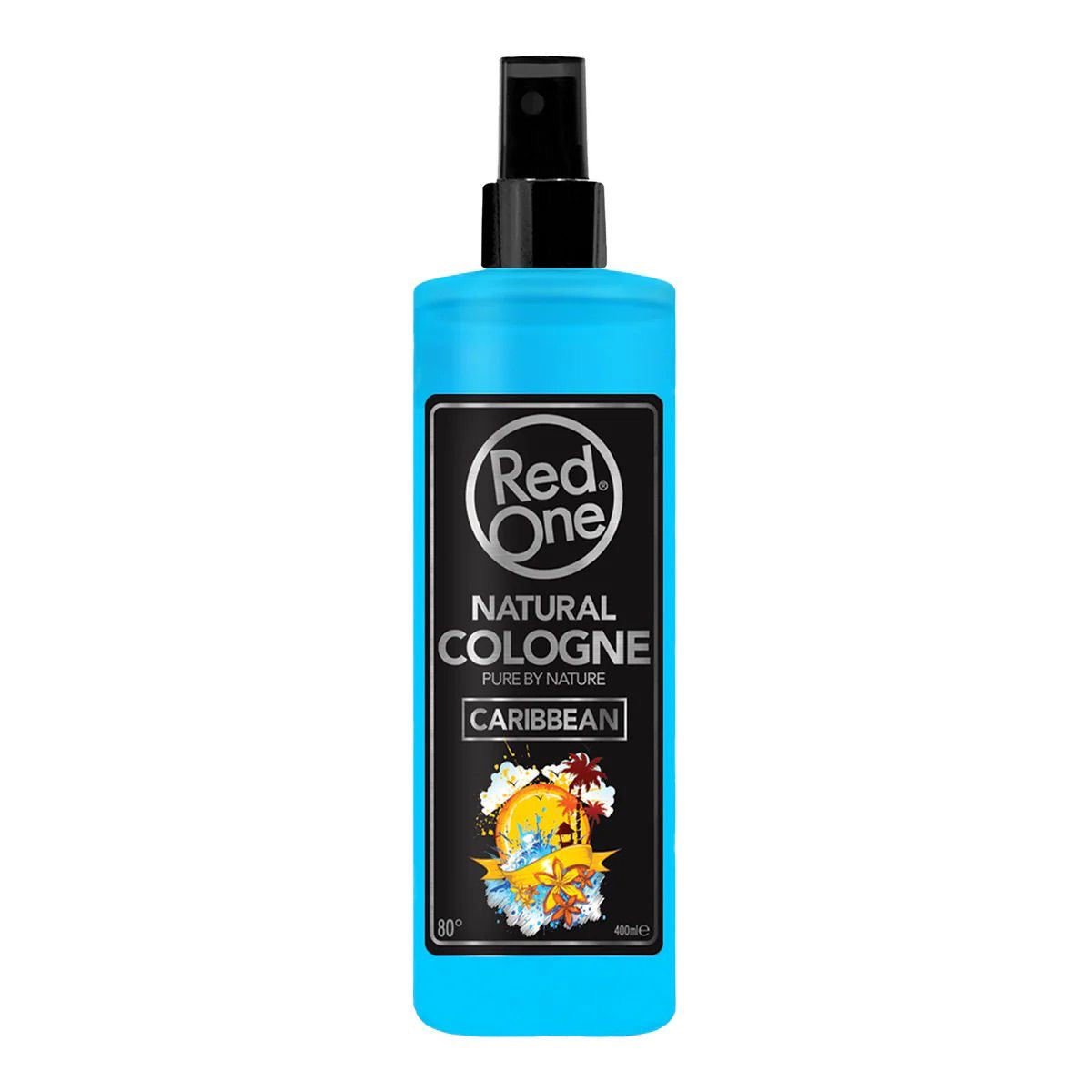 RedOne Aftershave Cologne Caribbean Blue - 400ml