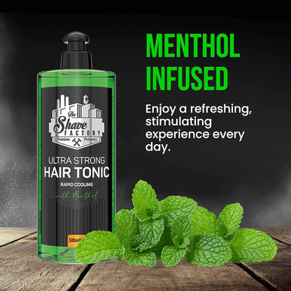 The Shave Factory Hair Tonic with Menthol - 250ml