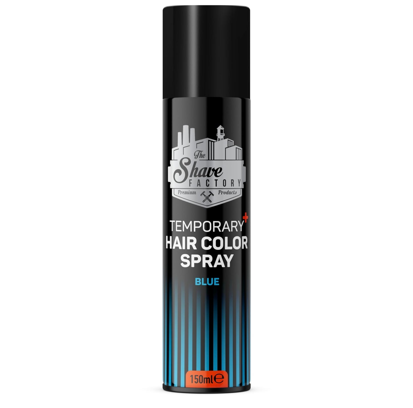 The Shave Factory Temporary Hair Colour Spray - Blue 150ml