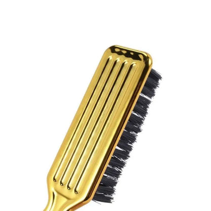 Small Plastic Fade Brush - Gold